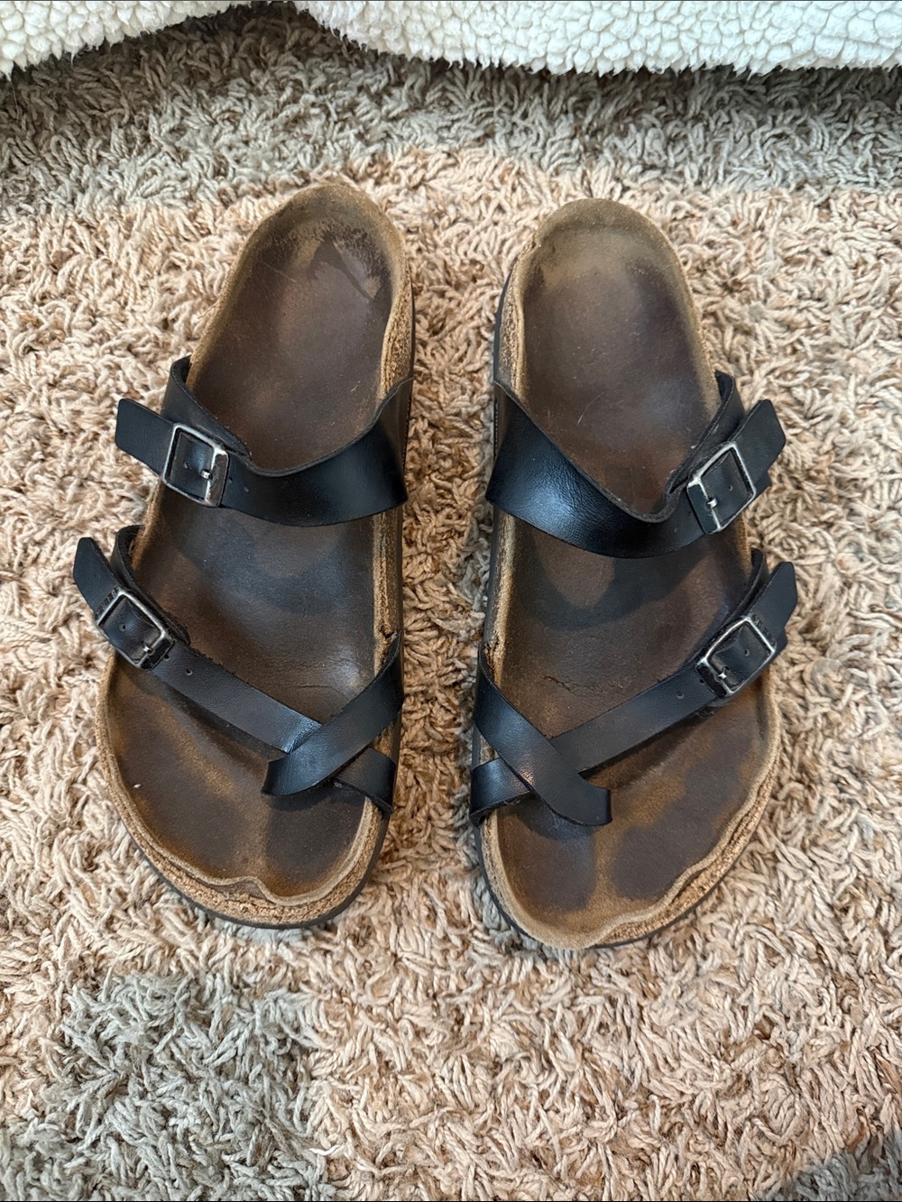 Black Birkenstocks